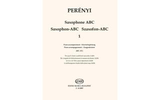 Perényi Éva – Perényi Péter Szaxofon ABC1 Zongorakíséret (Mib, Sib) kotta