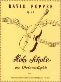 Popper David Hohe Schule 1 des Violoncellspiels Op.73