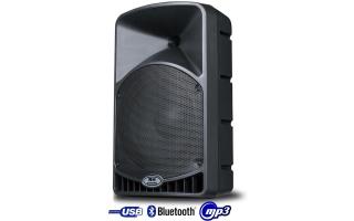RH Sound SQ-15MH Kétutas aktív ,magas teljesítményű D osztályú class Bi-Amp 400W USB MP3 MP3 és WMA Aktív hangfal