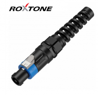Roxtone RS4FX-N Speakon lengő dugó, 4 pólusú, törésgátlóval