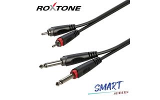 Roxtone SACC150L3 2×6,3 Jack – 2xRCA, 3m