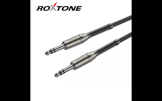 Roxtone SMJJ200L1 6,3 sztereó Jack - 6,3 sztereó Jack kábel 1m