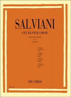 Salviani, Clemente  Studi per oboe (Oboa etűdök)