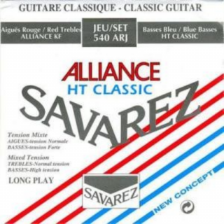 Savarez 540ARJ Silver Plated Round Wound 024 - 044 Hard, Medium klasszikus gitárhúr szett