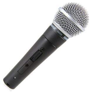 Shure SM58SE dinamikus mikrofon kapcsolóval