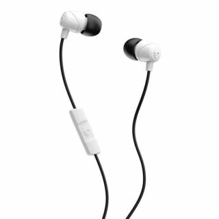 Skullcandy S2DUYK-441 JIB Earbuds Fehér-Fekete fülhallgató mikrofonnal