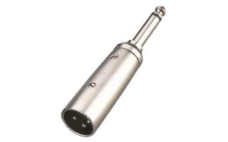 Soundsation® SADA07 XLR papa - 6,3mm Jack Monó átalakító