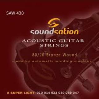 Soundsation SAW 430 Super Light 010-047 akusztikus húr szett