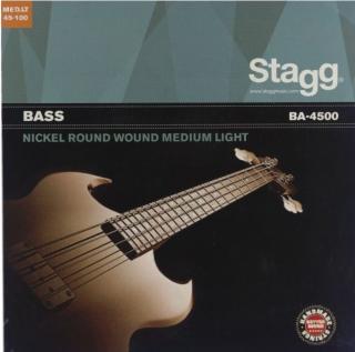 STAGG BA-4500 Medium-Light 045-100 basszusgitár húr szett
