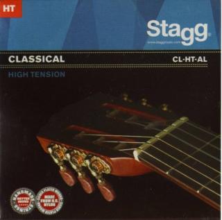 Stagg CL-HT-AL Nylon-Silver High tenson klasszikus gitárhúr szett