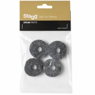 Stagg SPRF 1-4 4 darabos csomag 35x12 mm cintányér Filc