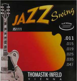 Thomastik JS111 flat Wound 011-047 Ball End Jazz Light elektromos gitárhúr szett