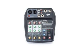 Thunder AI-4 – 4 csatornás stúdió / zenekari keverő, USB, Bluetooth + Effekt
