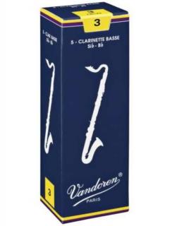 Vandoren CR123 Classic basszus klarinét nád 3