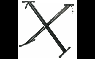 Veles-X CSDXS Security Double X Keyboard Stand Összecsukható billentyűs állvány Black