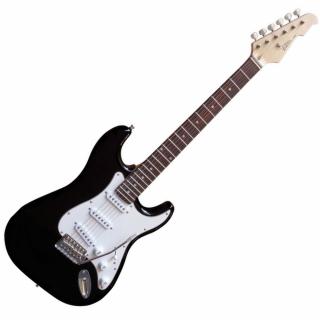 Vision ST-5 BK Fekete Stratocaster vintage tremolo elektromos gitár