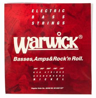 Warwick 42300 Label 5 Red 040-130 basszusgitár húr szett