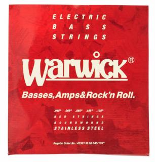 Warwick 46301 M 5 Red Label nikkel 045-135 basszusgitár húr szett