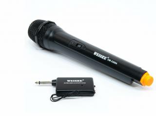 Weisre DM-3308A elemes VHF Vezeték nélküli Kézi mikrofon
