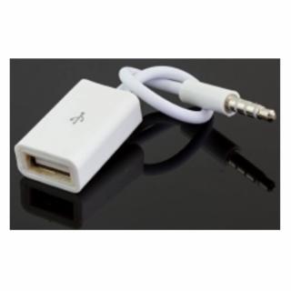 ZLA0581B USB aljzat - 3,5mm jack dugó kábel (iPod) 10 cm