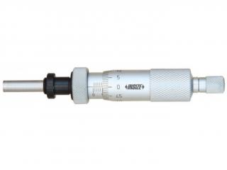 Beépíthető mikrométer szorítóanyával és gömb orsóvéggel 0-25/0.01 mm - Insize