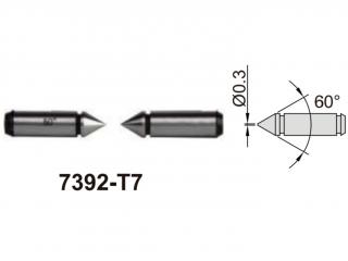 Hegyes mérőcsúcs univerzális tolómérőkhöz, 60° - Insize
