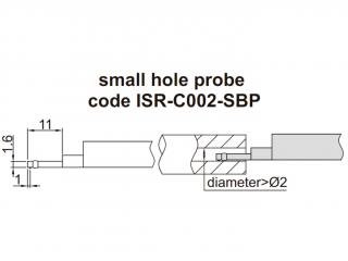 Kis furat szonda, ISR-C érdességmérőkhöz, 1.6 mm - Insize