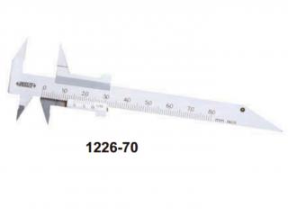 Nóniuszos tolómérő fogak mérésére 0-70/0.1 mm - Insize