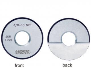 NPT menetes gyűrűs idomszer ANSI/ASME B1.20.1, 3-8NPT - Insize