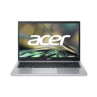 Acer Aspire 3 (A315-510P-36PG) - 15.6" FullHD, Core i3-N305, 8GB, 128GB UFS, DOS - Ezüst Laptop