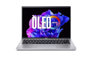 Acer Swift Go (SFG14-71-58MW) - 14" 2.8K OLED, Core i5-1335U, 16GB, 512GB SSD, Microsoft Windows 11 Home - Ezüst Ultrabook 3 év garanciával