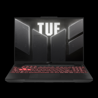 Asus TUF Gaming A16 (FA607PI) - 16" QHD+ IPS-Level 165Hz, Ryzen 9-7845HX, 16GB, 1TB SSD, nVidia GeForce RTX 4070 8GB, Microsoft Windows 11 Home - Mecha szürke Gamer Laptop 3 év garanciával