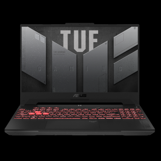 Asus TUF Gaming A17 (FA707NV) - 17.3" FullHD IPS-Level 144Hz, Ryzen 7-7735HS, 16GB, 1TB SSD, nVidia GeForce RTX 4060 8GB, DOS - Mecha szürke Gamer Laptop 3 év garanciával