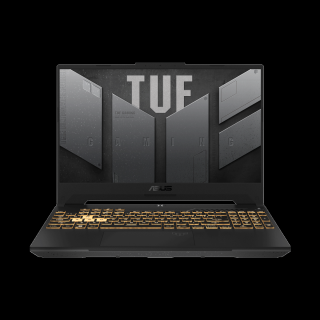 Asus TUF Gaming F15 (FX507VU) - 15.6" FullHD IPS-Level 144Hz, Core i7-13620H, 8GB, 512GB SSD, nVidia GeForce RTX4050 6GB, DOS - Mecha szürke Gamer Laptop 3 év garanciával