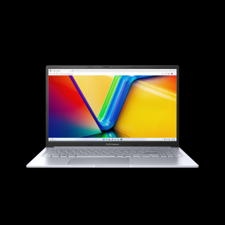 Asus VivoBook 15X OLED (K3504VA) - 15.6" 2,8K OLED, Core i5-1340P, 16GB, 512GB SSD, Microsoft Windows 11 Home - Hűvös ezüst Laptop 3 év garanciával