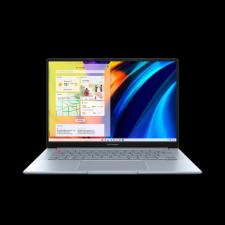 Asus VivoBook S 14X OLED (M5402RA) - 14,5" 2,8K OLED 120Hz, Ryzen 7-6800H, 16GB, 512GB SSD, Microsoft Windows 11 Home - Ezüst Laptop 3 év garanciával