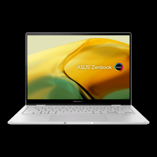 Asus ZenBook 14 Flip OLED (UP3404VA) 2 in 1 - 14" 2.8K OLED Touch 90Hz, Core i5-1340P, 16GB, 512GB SSD, Microsoft Windows 11 Home - Ezüst Átalakítható Ultrabook 3 év garanciával
