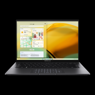 Asus ZenBook 14 OLED (UM3402YA) - 14" 2.8K OLED, Ryzen 5-7530U, 16GB, 1TB SSD, Microsoft Windows 11 Home - Jáde fekete Ultrabook 3 év garanciával