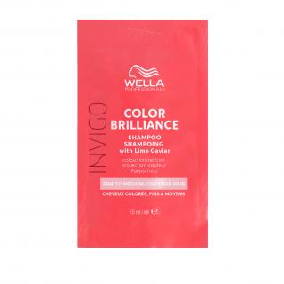 Wella Professionals Invigo Color Brilliance Color Protection Sampon Normál Hajra 15 ml
