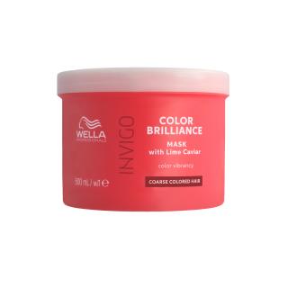 Wella Professionals Invigo Color Brilliance Vibrant Color Maszk Vastag Szálú Hajra 500 ml