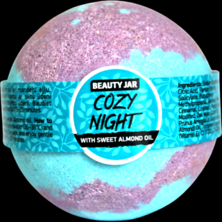 Beauty Jar - COZY NIGHT  Fürdőgolyó 150 g
