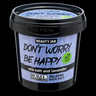 Beauty Jar - DON’T WORRY, BE HAPPY  Tengeri só 200g
