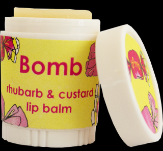 Bomb Cosmetics Ajakbalzsam - Rebarbara puding