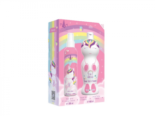 EAU MY UNICORN - ajándékcsomag  Testpermet 200 ml + tusfürdő és sampon 2v1 400ml