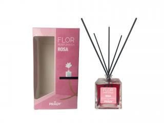 FLOR - Rózsa  Illóolaj párologtató 90 ml