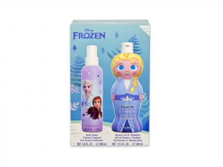 FROZEN - kozmetikai ajándékcsomag  Testpermet 200 ml + tusfürdő és sampon 2v1 400ml