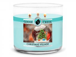 Goose Creek -  Karácsony falu  Illatgyertya 411 g