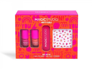 Magic Studio - PRETTY GIRLS NAILS ART SET  Ajándékcsomag