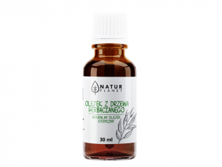 Natur Planet - Esszenciális teafaolaj  Esszenciális teafaolaj Kiszerelés: 30 ml