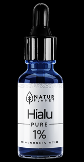 Natur Planet - Hialuronsav szérum 1%  Arc szérum Kiszerelés: 10 ml